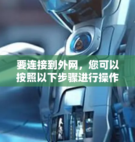 要连接到外网，您可以按照以下步骤进行操作