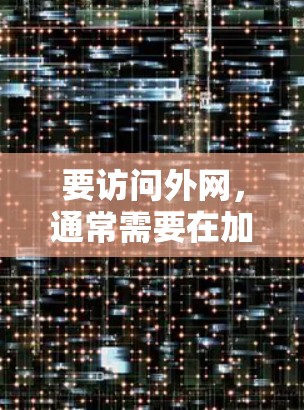 要访问外网,通常需要在加速器软件中输入账号和密码,然后选择合适的连接方式。具体步骤如下