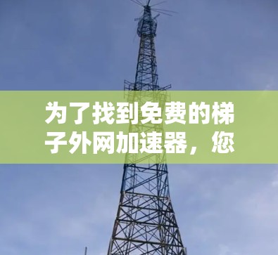 为了找到免费的梯子外网加速器,您可以按照以下步骤进行