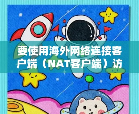 要使用海外网络连接客户端(NAT客户端)访问其他国家的互联网,可以按照以下步骤进行操作