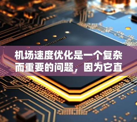 机场速度优化是一个复杂而重要的问题,因为它直接影响机场的效率、便利性和旅客的体验。以下是关于机场速度优化的几个关键点和建议
