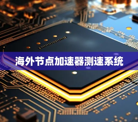 海外节点加速器测速系统