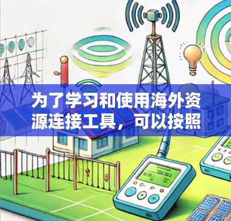 为了学习和使用海外资源连接工具,可以按照以下步骤进行